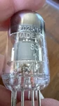7025 12AX7WA Vacuum Tube Silver Wings Gold Sovtek, Dual Arm Disc Getter. Fixed Price $30.00.