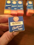7 Available: General Electric GL5662 Thyratron Vacuum Tube Valve- Bulk Discount. Fixed Price $12.99.