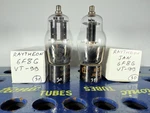 Pair Raytheon Jan-crp 6F8G Tested Like Nos Tube. Fixed Price $118.45.