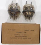 Lot Of National Union JAN-CNU-832A Vacuum Tubes. Fixed Price $35.99.
