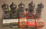 5 Phillips 6BL8/ECF80 Tubes 2 Mullard Amperex 1 Siemens France Holland Britain. Fixed Price $49.99.