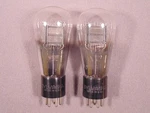 2 47 Sylvania Engraved Base Globe Hifi Radio Amp Vacuum Tubes Codes F3 Strong. Fixed Price $300.00.
