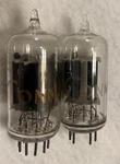Matched Pair Of Rca Conn 12AV7A 1965 Usa Tubes Clear Tops. Fixed Price $29.99.