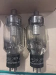Pair Jan Cdz 3B28 Electronic Enterprises Inc 1956/1961 Military Tubes. Fixed Price $32.72.