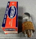 Raytheon Jan Crp 6X5WGT Brown Base Rectifier Vacuum Tube. Fixed Price $23.62.