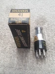 Nos Sylvania Type 41 Vacuum Tube. Fixed Price $24.99.