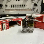 Lot Of 5 6LM8 Vacuum Tubes - Rca / Raytheon Nos Nib. Fixed Price $19.53.