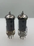 Pair 6AU6A Test Nos 4050GM & 3750GM Rugged Grey Plate Serious Tubes T688. Fixed Price $10.00.