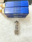 Mullard E182CC 7119 5687 O Getter Excellent Testing Values Matched Pair. Fixed Price $235.00.