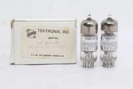 Pair Of N.o.s Tektronix 157-0053-00 9M12BY7 Electron Tubes. Fixed Price $52.80.