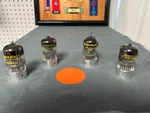 Quad Of Western Electric 439A / 6167 Decatron Counting Tubes - Rare Untested. Fixed Price $94.50.