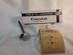 Centralab 1000 Ohm B5 Red Label Line Switches Taper C1 Usa B-15/19"CONTROLS 1957. Fixed Price $12.89.