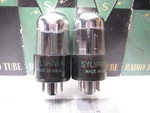 6SN7 Gta Sylvania Nos Platinum Matched Pair Nato Specs TV7 Tested. Fixed Price $177.47.