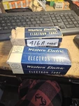 9 Vintage New Stock Western Electric 416B & 416C Planar Tubes Gold. Fixed Price $99.99.