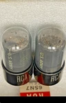 Amazing Nos Matched Pair VT-231 6SN7GT Rca Full Mica Tubes 1950'S Us Army Valves. Fixed Price $221.25.