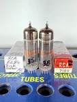 Matched Pair Rca 7189 EL84 6BQ5 Disk Getter Tested Good Tube. Fixed Price $58.45.