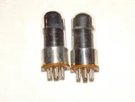 2 X JAN-CHS-6SJ7WGT Sylvania Tube*super Strong Matched Pair*mil Specs*tall BOY#7. Fixed Price $34.99.