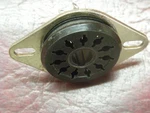 Vintage Amphenol 11-PIN Tube (or Relay) Socket, Nos, Made Usa, W/mtg Plate. Fixed Price $7.50.
