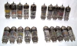 Lot Of (20) 6BN8 Tubes,radio,tv,double Diode-triode,rca,ge,sylvania,tung-sol,++. Fixed Price $56.95.