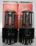 Matched Pair Nos Rca VT229 / 6SL7GT, Us Army Signal Corps Tubes. (1. Fixed Price $159.94.