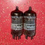 Mullard 7025 ECC83 Preamp Vacuum Tubes! Vintage Pair 12AX7A. Fixed Price $125.00.