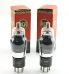 New Qty 2 Rca 38 Smoked Glass Made In Usa Nos Vacuum Tubes. Fixed Price $36.48.