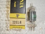 Vintage Sylvania 12EL6 Vacuum Tubes Usa Tested TUB24051. Fixed Price $5.95.