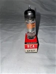 6FA7 Rca Vacuum Tube, Nos, Nib Tested Strong Guaranteed. Fixed Price $6.99.