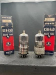 Ken-rad Nos/nib 6Q7GT Vacuum Tubes Tested & Guaranteed. Fixed Price $39.95.