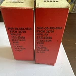 Pair Nos 6264A Rca Glass Metal Pencil Transmitting Triode Tubes. Fixed Price $80.00.