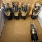 Lot Of 5 Radio Tubes Rca, National Union, Raytheon, Arcturus - Untested. Fixed Price $20.00.
