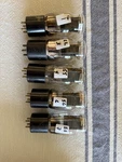 5 Tested Western Electric 101D Tubes. Fixed Price $1125.00.