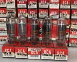 5 (sleeve) Rca 6FQ7 6CG7 Clear Top Side Getter Tubes TV7 Nos Nib Multiple Avail. Fixed Price $80.00.