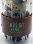 7664 Dumont Tube Vacuum Made Usa Vintage Audio Electronics Z5. Fixed Price $29.99.