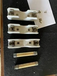 Antique Industrial Porcelain Circuit Breakers (3) And Fuses (2) Original. Fixed Price $64.95.