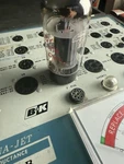 Ruby 6L6GC Str Tall Bottle Grey Plate Halo Getter Tested On B&k 707. Fixed Price $14.99.