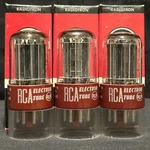 Rca 5691 6SL7 Gt Tube 10,000 Hour Red Base Matching Set Of Three (3) Triplet Nib. Fixed Price $524.85.