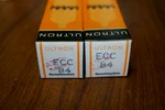2 - Ultron / Audio Radio Tube Nib 6CW7 Sealed. Fixed Price $129.00.