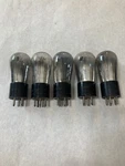 5 Majestic 227 Globe Radio Vacuum Tubes, TV7 Tested. Fixed Price $25.00.