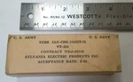 Nos Vintage Us Army / Navy Vacuum Tube JAN-CHS-1A5GT, VT-124, Box Dated May 1945. Fixed Price $24.99.