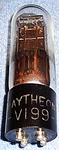 Raytheon 199 Vacuum Tube - Rare 1930'S Short Pin Triode For Vintage Radios. Fixed Price $70.00.