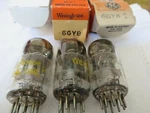 Radio Tubes Two Westinghouse & One Ge 6GY8 Test New/copper Clad Posts. Fixed Price $28.91.
