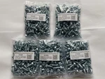 500 License Plate Screws For American Cars, #14X 3/4" (#1620), Hex/phillips/flat. Fixed Price $47.99.