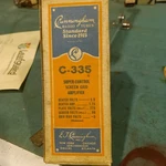 Cunningham C-335 Super Control Screen Grid Amplifier New Original Box Rare. Fixed Price $25.00.