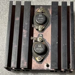 Vintage Motorola 2N1557 Pnp Germanium Transistors 0N Heat Sink Tested See Desc. Fixed Price $10.00.