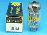 Sylvania 6U8 6AX8 6KD8 Tube Nos Nib Valvola Hre Valve Single. Fixed Price $7.88.