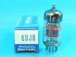 Philco By Sylvania 6DJ8 ECC88 Tube 1963 Platinum Single Sweet Tone. Fixed Price $21.88.