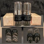 Sylvania 6SN7 Gt VT-231 Tube 1940S Tough Dog U.s. Army Signal Corp Matched Set. Fixed Price $223.65.