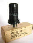 One 1952 Ge JAN-CG-6C5 Metal Tube Hickok TV7B Tests 84, MIN:50. Fixed Price $16.25.