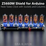 Z5660M Shield Nixie Clock Sockets And Dots (with Options). Fixed Price $99.95.